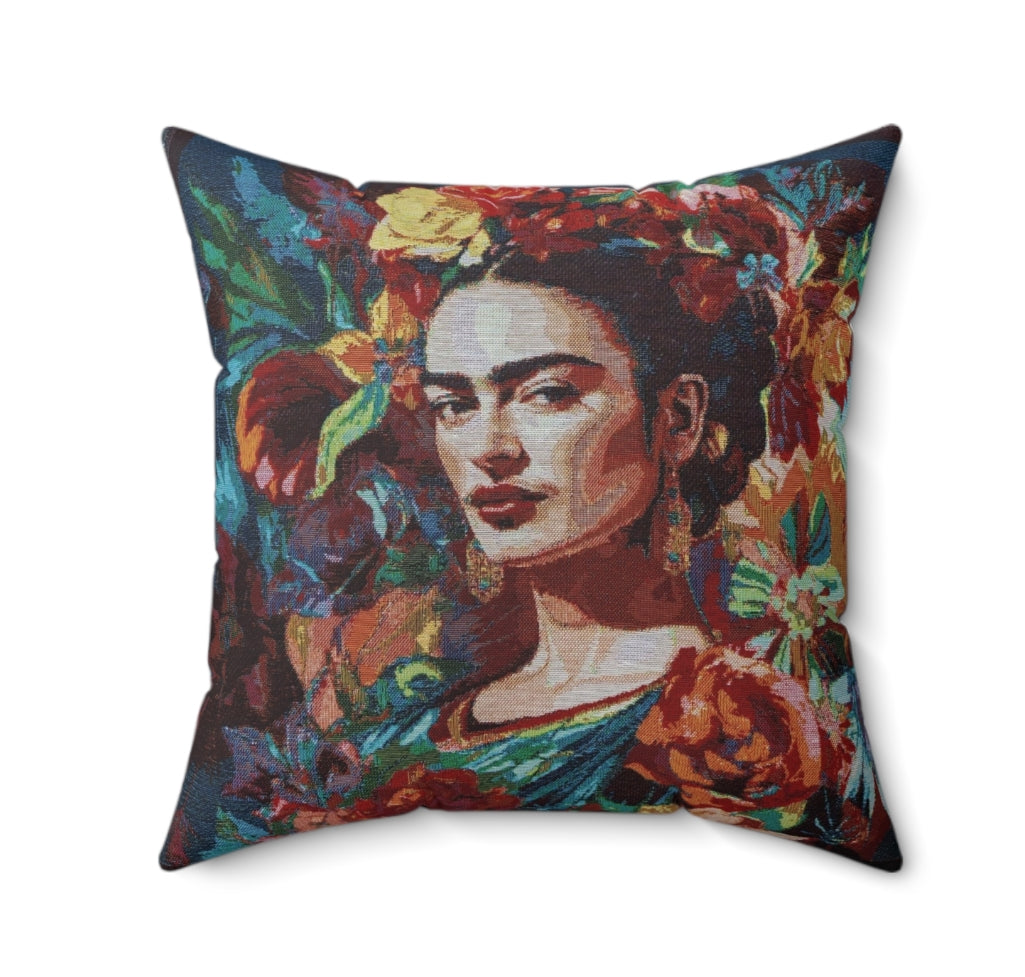 Frida tissu brodé