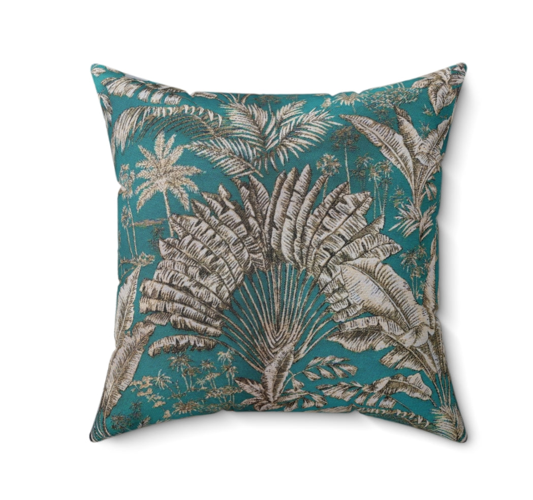 Feuille D'or tissu brodé