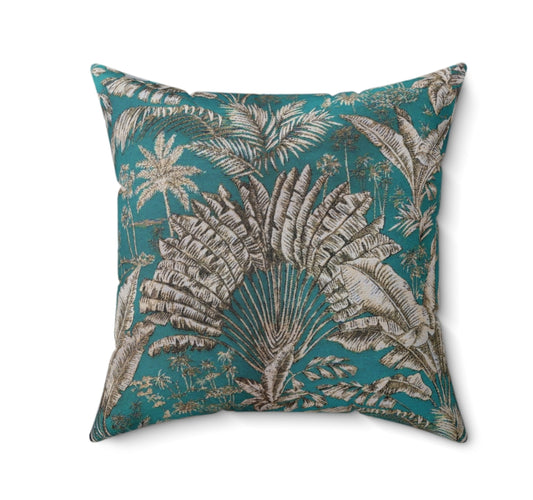 Feuille D'or tissu brodé