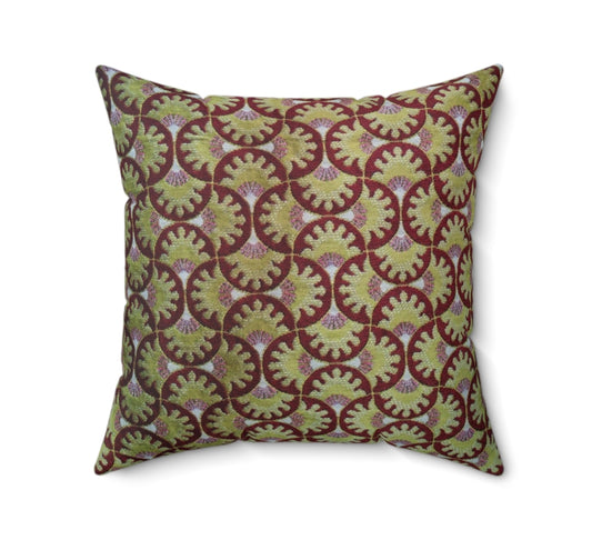 Jacquard saba tissu brodé