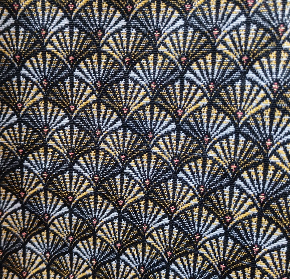 Shell Marine tissu brodé